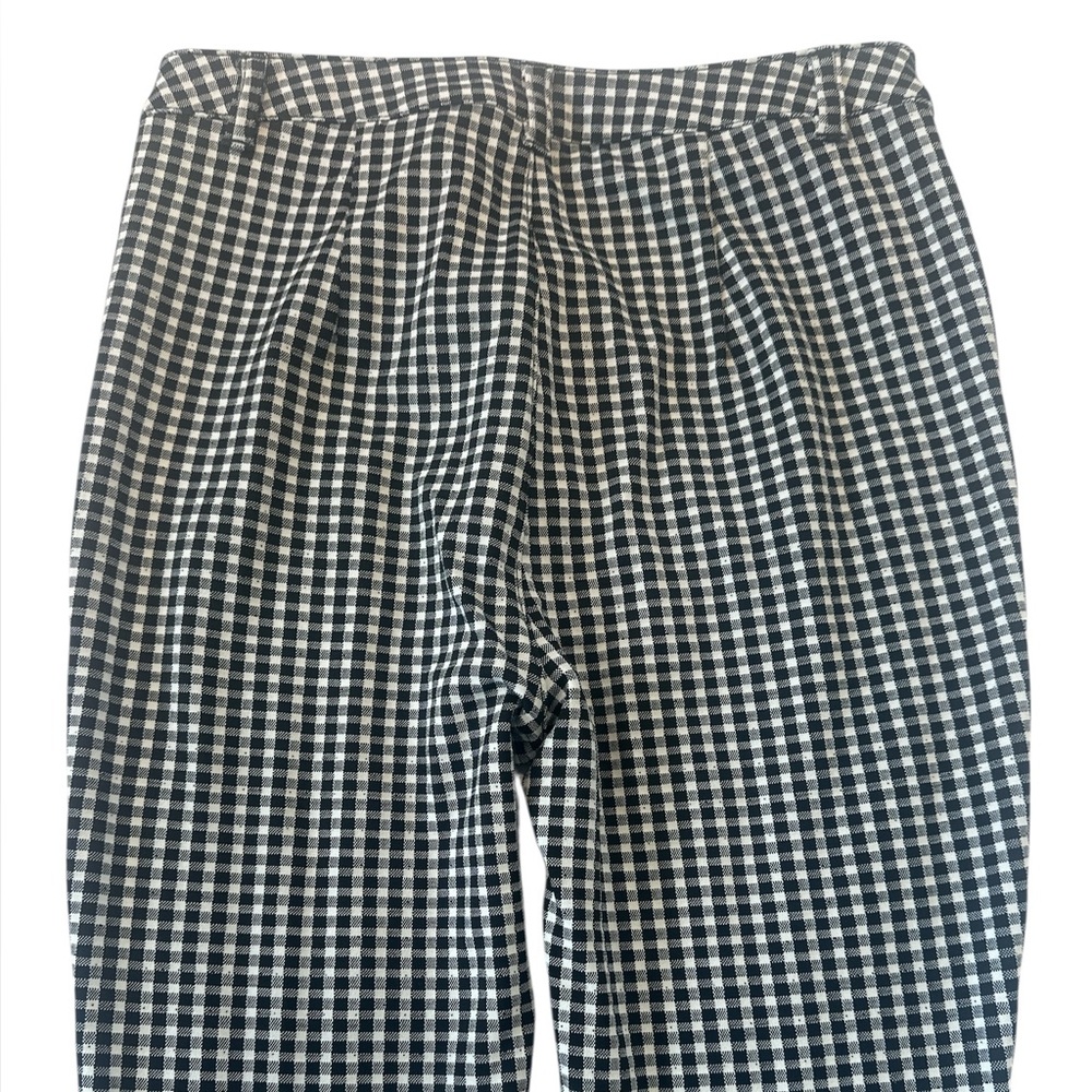 Anthropologie Maeve Gingham Plaid Slim Fit Pants - Picture 8 of 11